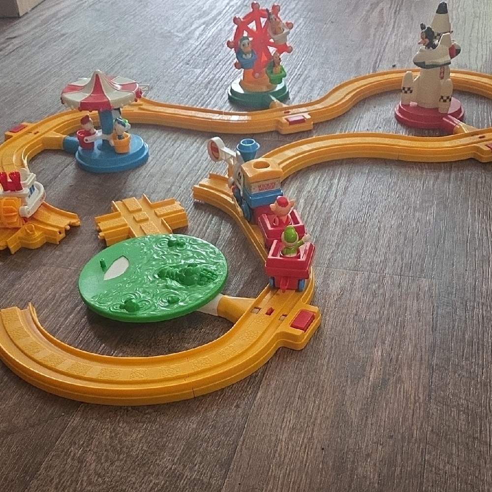 Colorful Kids Toy Train Set